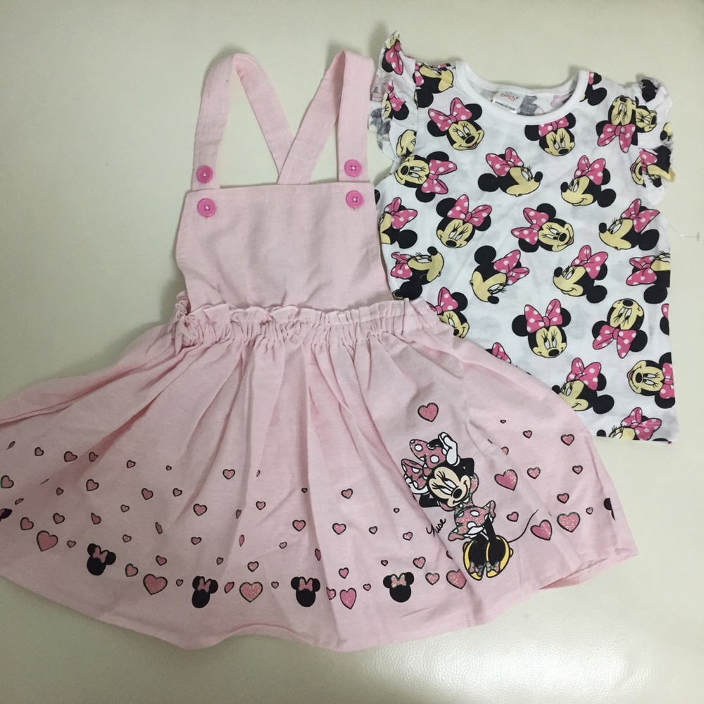 Disney Minnie Mouse Cute Dress Set 0065 - Picture 4 of 6